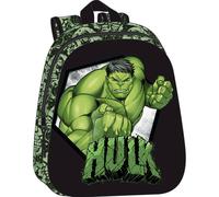 Sac Ã dos enfant Safta Marvel Hulk 3D Vert 27x10x33 cm