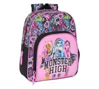 Safta Sac à dos Monster High Drama Small 612598609 9,5 L 27x33x10 cm Rose Enfants