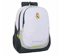 Sac à dos enfant - SAFTA - Real Madrid 2025/26 - 44 cm - blanc - adaptable chariot