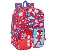 Sac à dos enfant - SAFTA - Spiderman - Adaptable au chariot - Nettoyage facile - Mixte