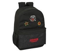 Sac à dos enfant - Safta - Stranger Things - Adaptable trolley - Noir/Rouge - 30x46x14cm