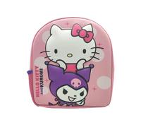 SANRIO Mochila 3D Kuromi & Hello Kitty 30 cm - Sac à dos enfant 30x26x10 cm