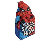 Sac à dos enfant - Spiderman - 23x13x7 cm - 100% polyester - Bandoulière - Bleu