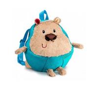Sac A Dos Enfant Tout Doux Peluche Animal Ours Brun - 24x24x14cm - Creche, Ecole Maternelle - Fille, Garcon