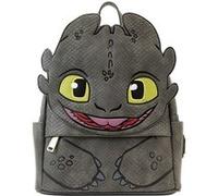 Loungefly Sac à dos Krokmou (Toothless) Polyuréthane 22,5x25x11,25 cm Détails appliqués