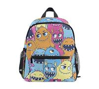 Sac à Dos Enfants Monstres de Bande dessinée coloré Sac préscolaire de la Maternelle pour Les garçons Filles Bambin