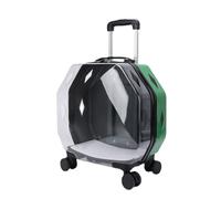 Sac à dos enroulé pour animaux de compagnie, Boîte extérieure transparente for animaux de compagnie, valise à roulettes for animaux de compagnie, valise à roulettes portable, valise for animaux de com