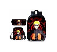 Sac à dos Ensemble de trois pièces - Sac à dos Naruto - Ensemble de trois pièces