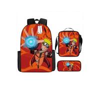 Sac à dos Ensemble de trois pièces - Sac à dos Naruto - Ensemble de trois pièces modélisé de 4
