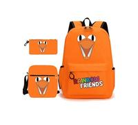 Sac à dos Ensemble de trois sacs à dos pour étudiants Rainbow Friends modélisé de 3