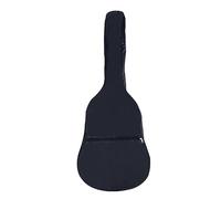 Sac à dos épais pour guitare acoustique de 104,1 cm avec double sangle pour guitare électrique, basse, accessoires de guitare noire, blanc, M, Couverts à steak