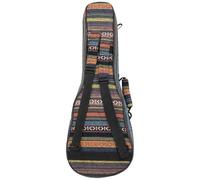 Sac à Dos Épais pour Ukulélé, Coton Polyester, Style Ethnique | Poche Zippée Externe, Intérieur Doux, Pliable et Lisse, pour Accessoires, Déplacement, Débutants