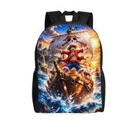Sac à dos Epic Pirate Ship Luffy One Piece, jolis sacs à dos pour étudiants, unisexe, pour l'entraînement, sacs de lycée, sac à dos de haute qualité 1