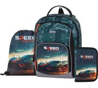 Sac à dos ergonomique pour voiture, cartable avec porte-stylo et sac de gym, OXY GO Car, Speed Acceleration