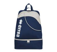 Errea Sac à dos de sport Lynos compartiment à chaussures Bleu marine/gris Taille unique