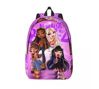 Sac à dos esthétique Bratz City Girls Y2K pour enfant, pour école primaire, lycée, collège, etudiant, sac à dos pour ados, randonnée Noir