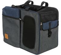 Sac à Dos et Sac Tara 2 en 1, 25 × 38 × 50 cm, Gris/Bleu