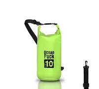 Sac à dos étanche 2/5/10/20L litres, Dry Bag Mer, Etui Pochette Imperméable Sangle bandoulière réglable pour bateau pêche Rafting plage sports nautiques, Protéger Téléphone/Argent/Carte/Clé
