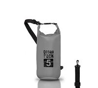 Sac à dos étanche 2/5/10/20L litres, Dry Bag Mer, Etui Pochette Imperméable Sangle bandoulière réglable pour bateau pêche Rafting plage sports nautiques, Protéger Téléphone/Argent/Carte/Clé