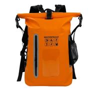 Sac à dos étanche flottant en PVC 3 en 1 27 x 15,5 x 39 cm, Orange, 2L, Sac | 100% étanche PVC flottant Dry Bag 3 en 1 : sac à main, épaule, sac à dos. Joint à clip enroulable réfléchissant. 27 x 15,5 x