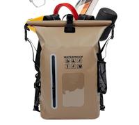 Sac À Dos Étanche Imperméable Grande Capacité, Fermeture Par Enroulement En | Sac À Dos De Randonnée Imperméable Pour Rafting, Kayak, Paddle, Natation, Pêche, Snowboard, Randonnée Et Out