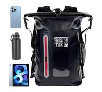 Sac À Dos Étanche Imperméable Grande Capacité, Fermeture Par Enroulement En | Sac De Randonnée Imperméable Léger Pour Rafting, Kayak, Paddle, Natation, Pêche, Snowboard, Randonnée Et Out