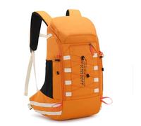 Sac à dos étanche, léger et de randonnée pour voyages et activités en plein air,orange