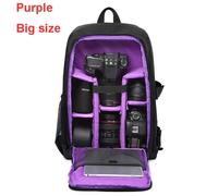 Sac à dos étanche pour appareil photo reflex numérique,sac multifonctionnel extérieur,sac photo,étui pour objectif Nikon IL - Type purple big