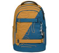 Sac à dos étudiant Baagl Skate Max Couleur: brun / bleu