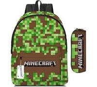 Sac à dos étudiant Minecraft Creeper - Dessin animé - Version D