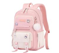 Sac à Dos Étudiant Mode Vintage Grande Capacité Imperméable Confortable pour École Déplacement Quotidien