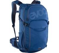 Evoc Sac à dos Stage 18 L – BRACE LINK, Air Flow Contact System, poche à eau – Bleu