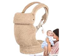 Sac à dos extensible doux en peluche avec support rembourré | Protection contre le vent du vent - Demande de bébé pour l'hiver, aide portable pour les nouveau-nés à
