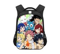 Sac à dos FAIRY TAIL Anime pour école mode dessin animé impression 3D sac à dos à bandoulière grande capacité pour ordinateur portable cartable pour étudiants cadeau d'ouverture saison, type 7,