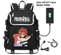 Sac à Dos Fairy Tail pour Garçon et Filles (SD3498) 37*16*45 cm Noir