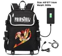 Sac à Dos Fairy Tail pour Garçon et Filles (SD3499) 37*16*45 cm Noir