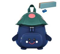 Sac À Dos Fantaisiste Cartable Imperméable En Forme De Champignon Cartoon | Cartables Mignons Dessin Animé Pour Garçons Crèche Maternelle Zoo Parc Jardin Camping Pique-nique Promenade Activités