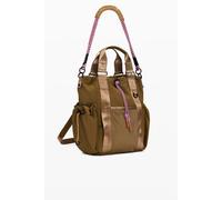 Desigual - Sac à dos vintage moyen - Femme - Sacs - Brun - Taille: ONE Size