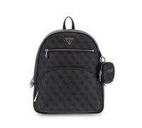GUESS Sac à dos de loisirs gris foncé noir pour femme - Power Play II Tech Backpack L Coal Logo 312979