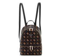 Guess Sac à dos femme Silia de loisirs - Espresso Logo marron foncé - Taille unique