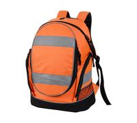 Sac à dos haute visibilité sécurité cycliste motard - Shugon 8001 HI-VIZ - orange fluo G