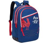 Sac à dos - FFR - XV de France - 3 compartiments - Bretelles ajustables - Polyester