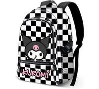 Karactermania Sanrio Kuromi B and W-Sac à dos Fight FAN 2.2, Noir, 31 x 44 cm, Capacité 24 L