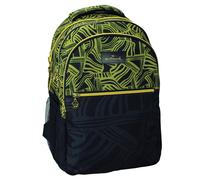 Sac À Dos Fille 2 Compartiments En Textile Imprimé Hallmark Golden Noir / Vert / Clair / Noir TU