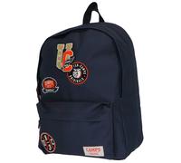 Sac À Dos Fille 42 Cm Camps Girl Multi Patch 1 Compartiment Zippé Multicolore TU