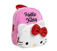 Sac à dos de maternelle en peluche premium, personnage hello kitty rose TU