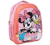 Cartable scolaire moyen Minnie Rose 31 x 14 x 41 cm - 100% polyester