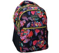 Sac À Dos Fille Hallmark Floral 43 Cm À 2 Compartiments Zippés - Hallmark Bleu / Gris / Anthracite / Ble TU