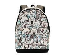 Disney Sac à dos Minnie rembourré urbain avec port USB Noir