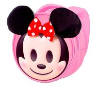 Sac Ã dos fille Karactermania Minnie Emoji 3D Rose 22x22x9 cm